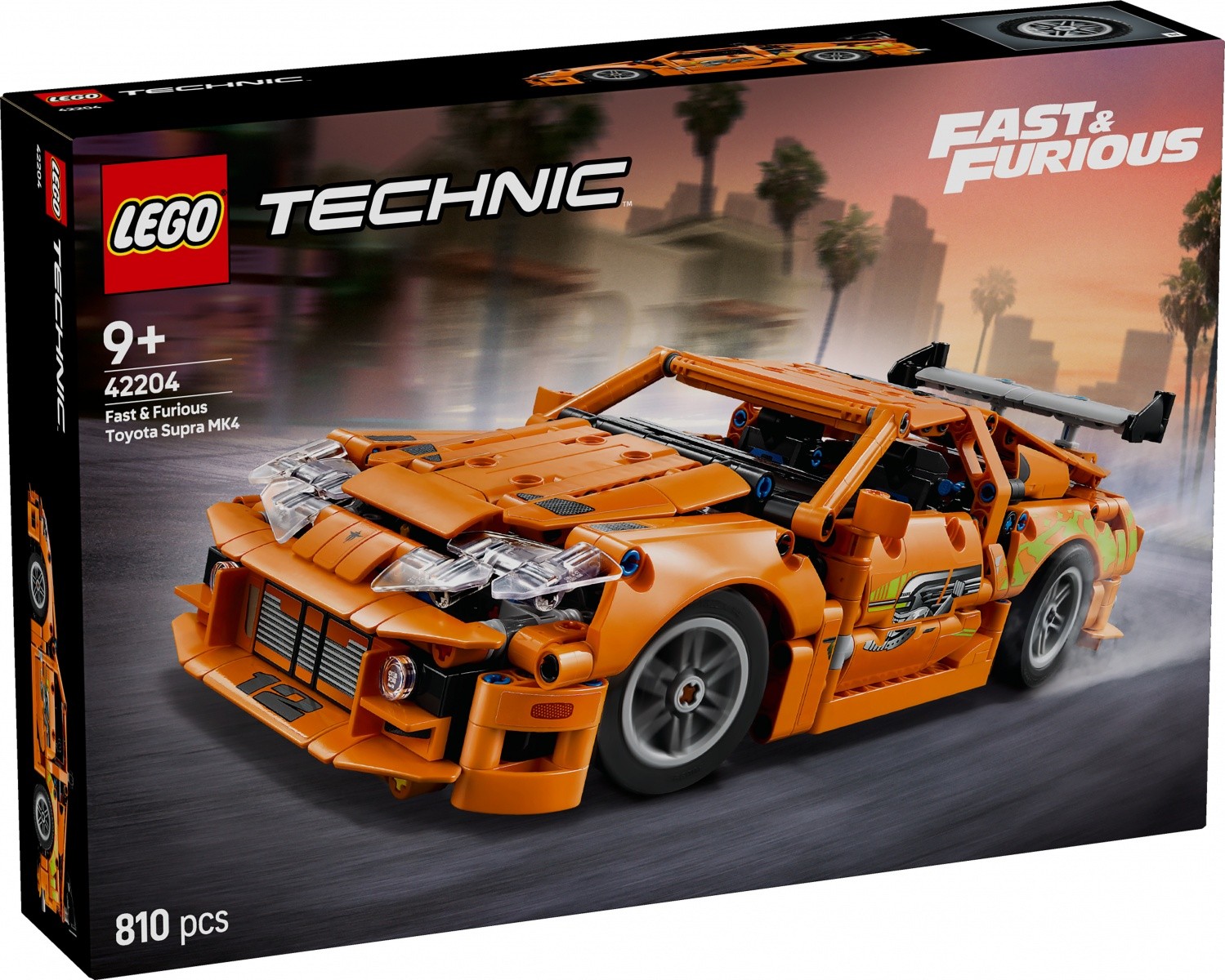 Kocke Technic 42204 Fast and Furious Toyota Supra MK4