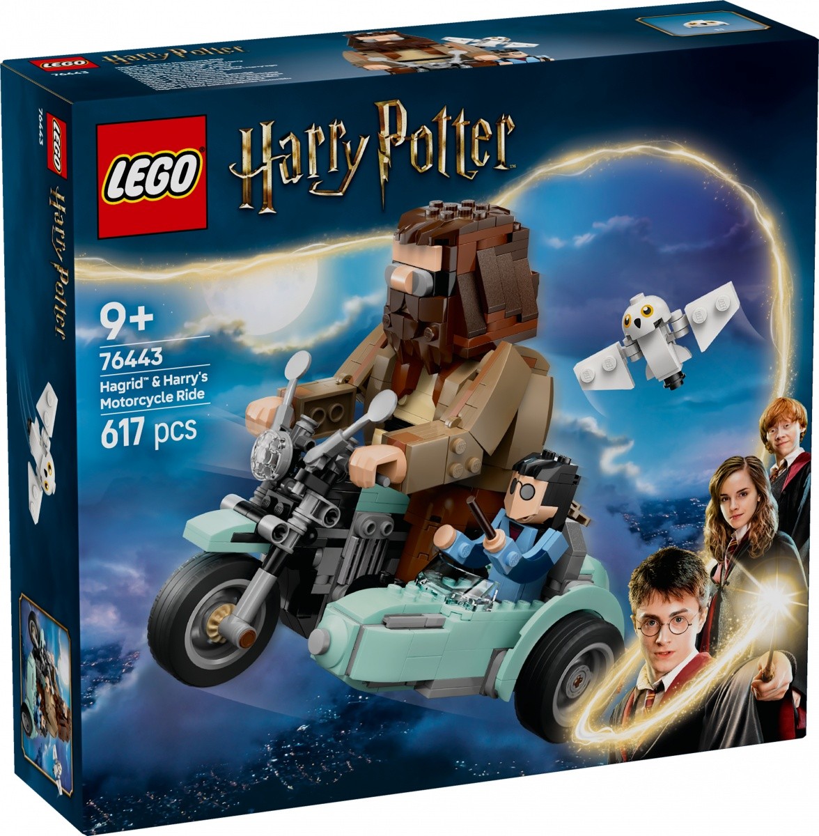 LEGO Harry Potter 76443 Hagridova in Harryjeva motorna vožnja