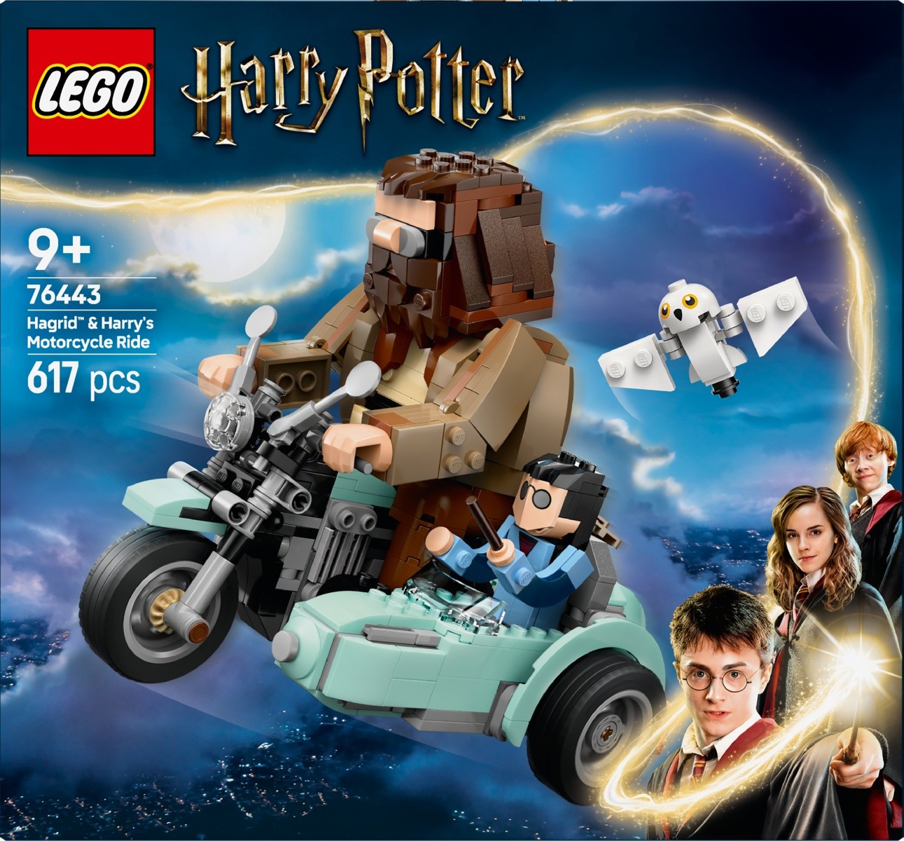 LEGO Harry Potter 76443 Hagridova in Harryjeva motorna vožnja 6