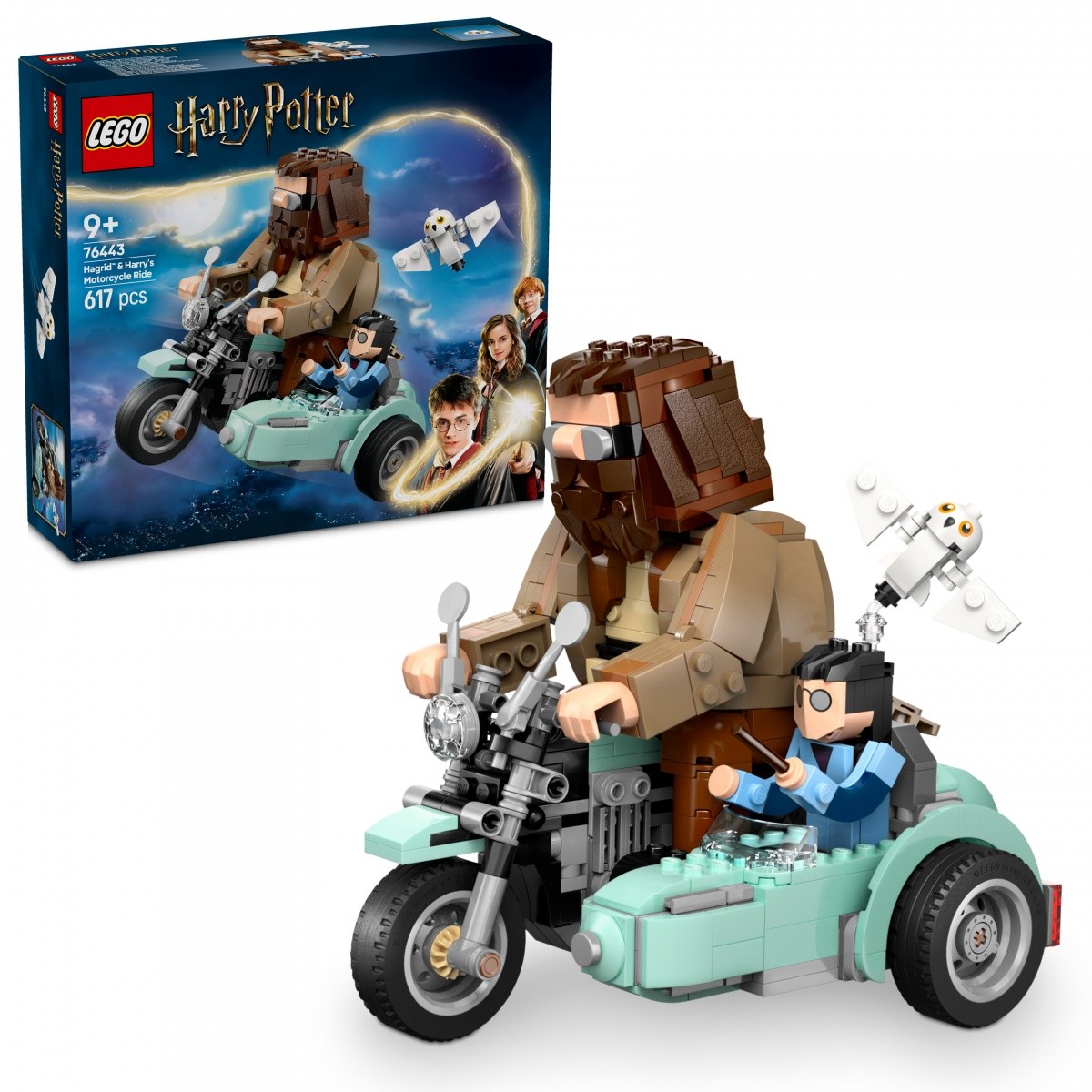 LEGO Harry Potter 76443 Hagridova in Harryjeva motorna vožnja 7