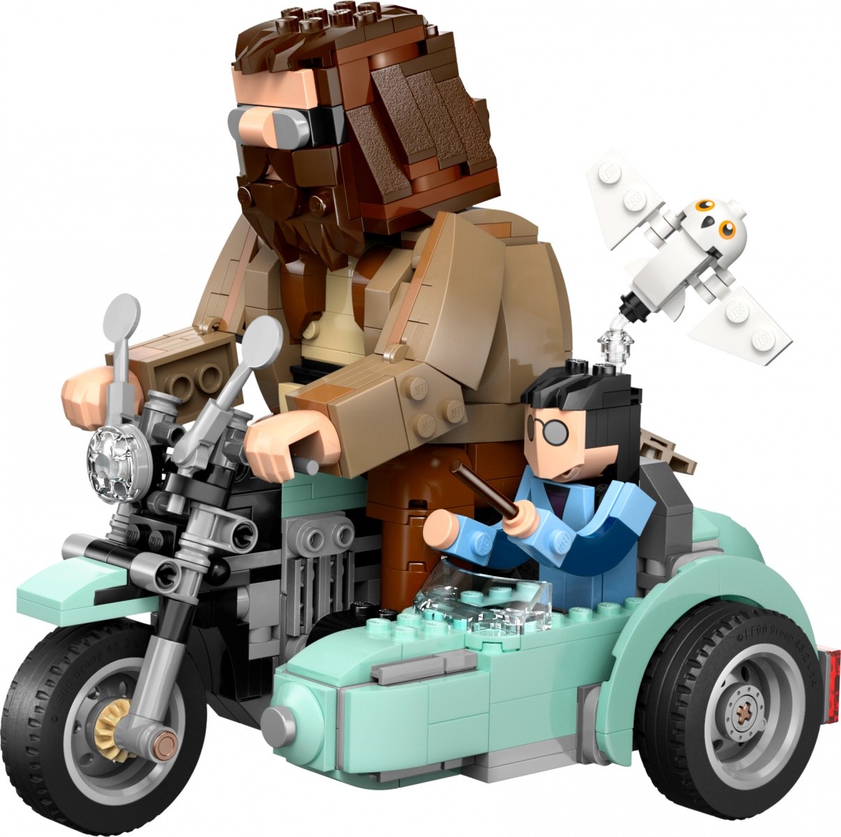 LEGO Harry Potter 76443 Hagridova in Harryjeva motorna vožnja 8