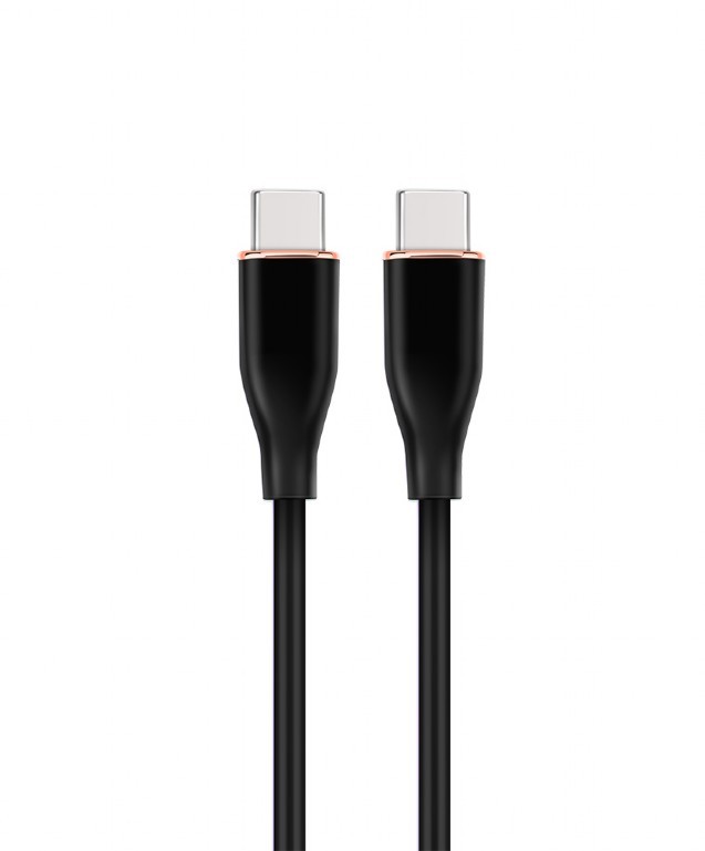 Kabel USB C na USB C 1.5M, črn