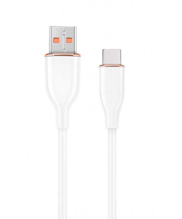 Kabel USB A - USB C, 1.5m, bela