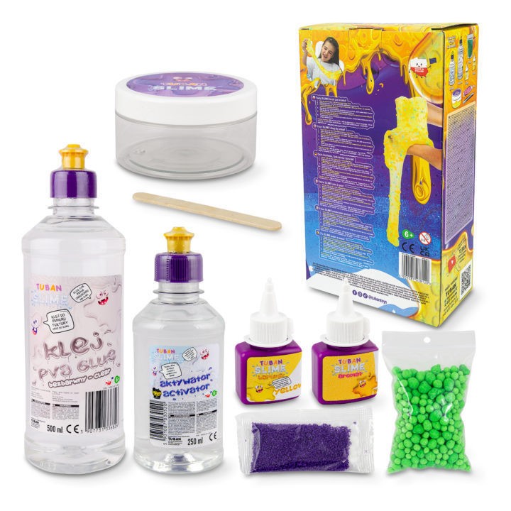 Set za ustvarjanje slime "Sensory Slime" 6 v 1 5