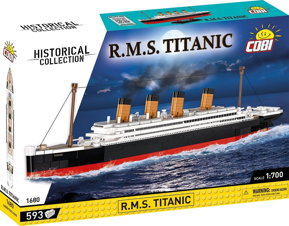 Gradniki R.M.S. Titanic 593 kosov