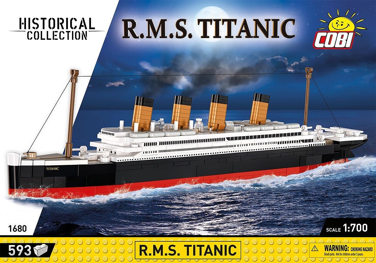 Gradniki R.M.S. Titanic 593 kosov 5