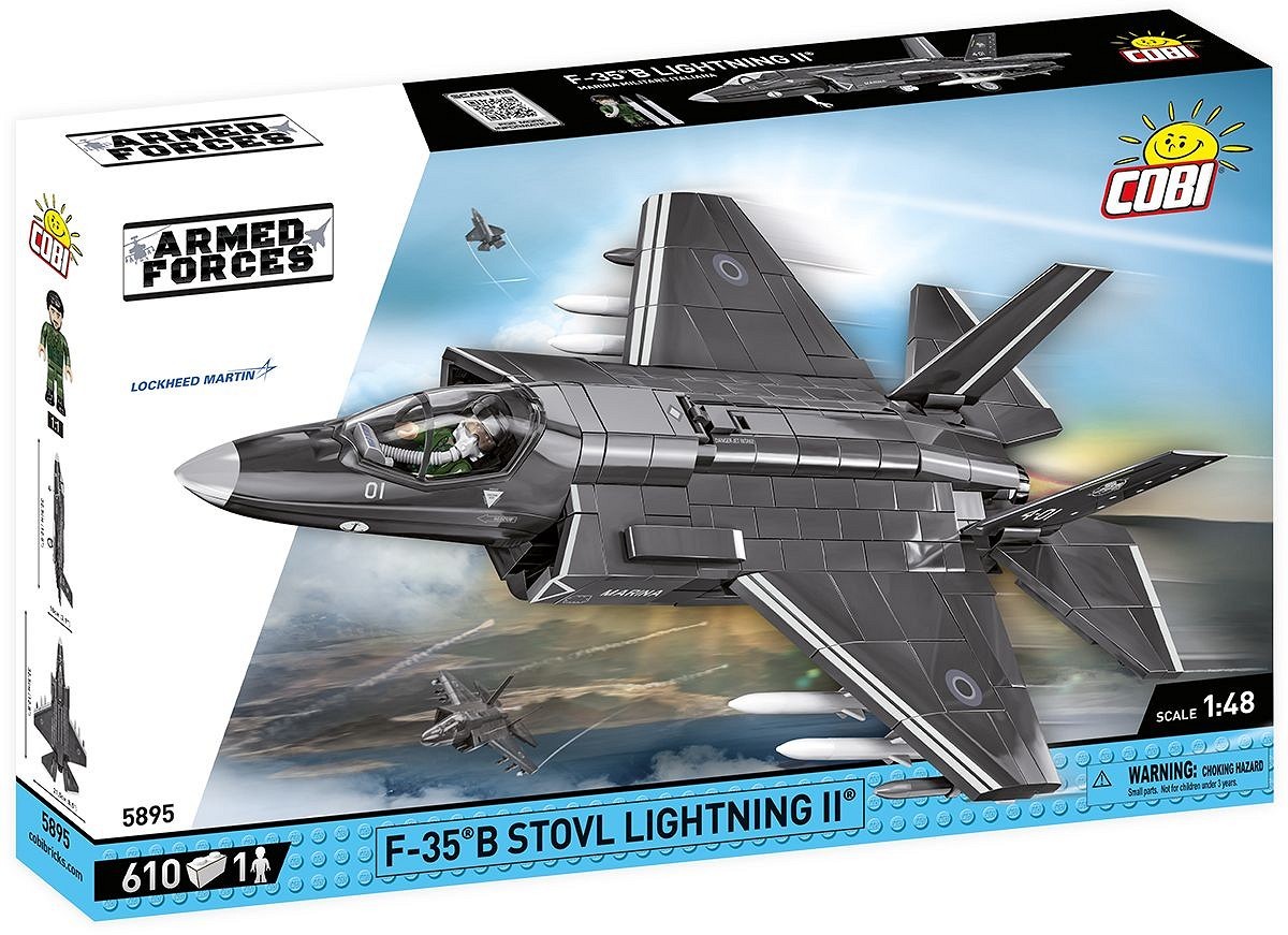 COBI Kocke F-35B Lightning II, 610 kock