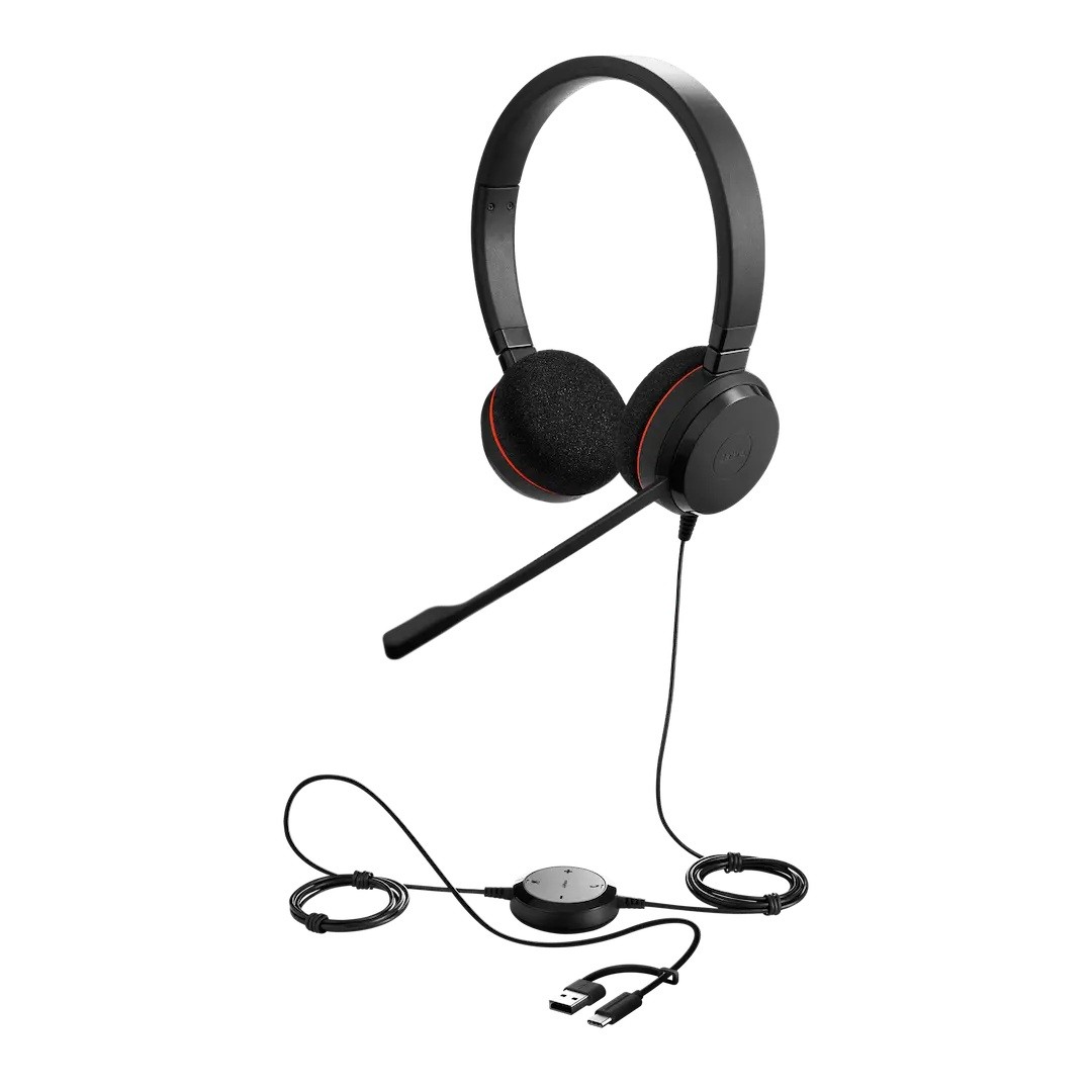 Slušalke Evolve 20 SE USB-A & USB-C UC Stereo