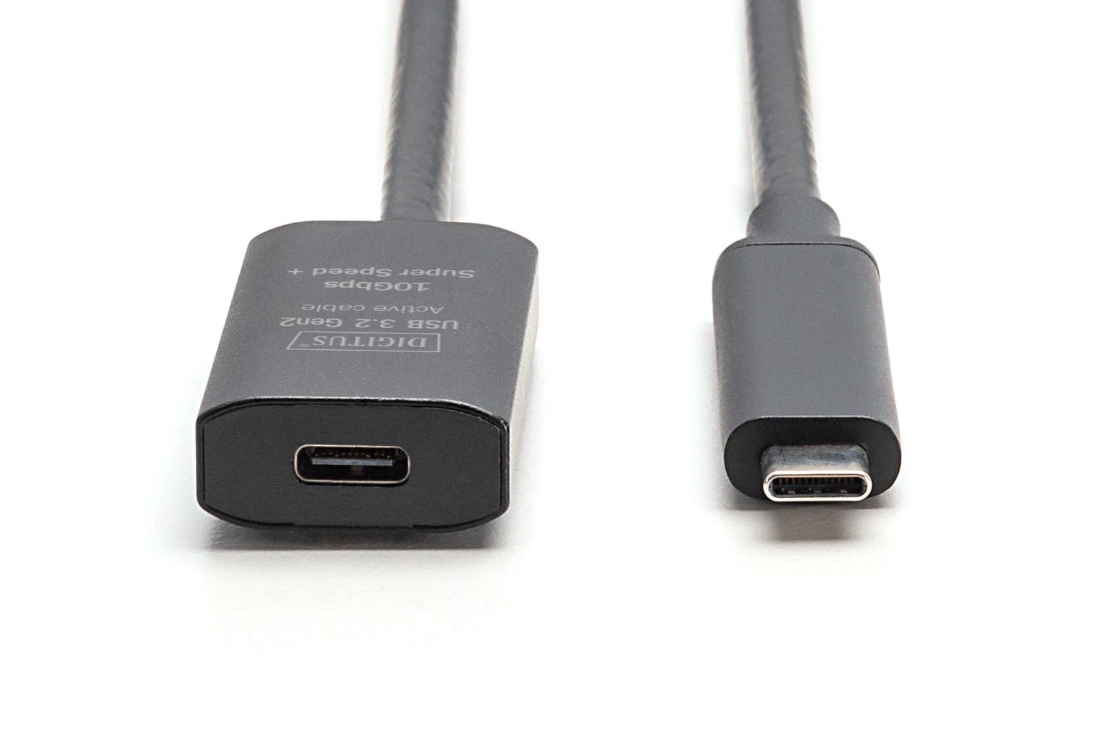 Aktivni podaljševalni kabel Digitus USB-C v USB-C, USB 3.2 Gen2, 10 Gbps, 5m 2