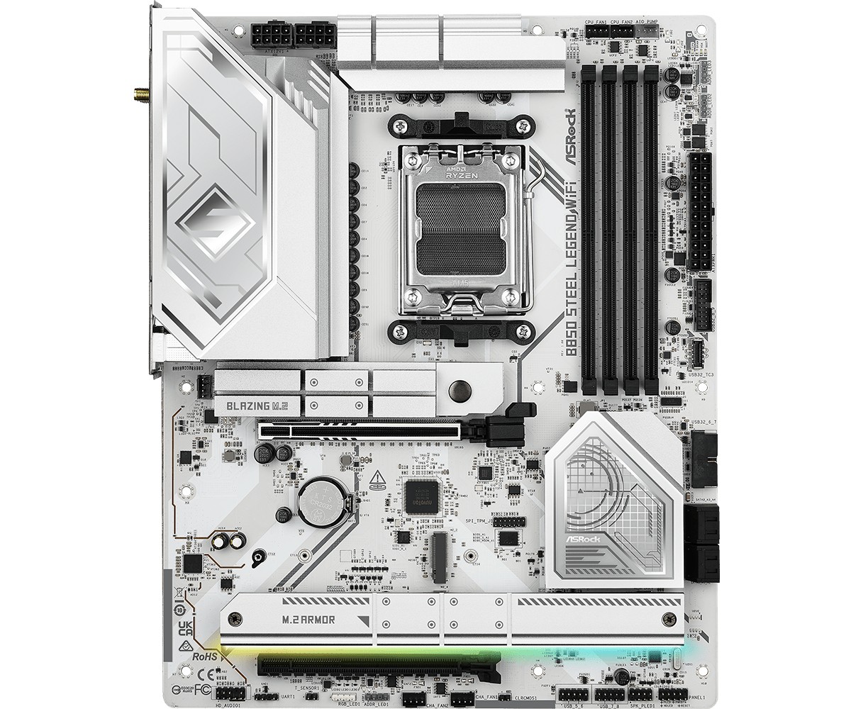 Matična plošča B850 Steel Legend WiFi AM5 4DDR5 ATX 3