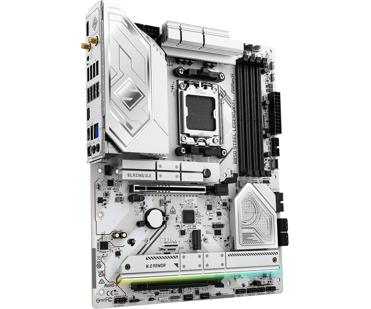 Matična plošča B850 Steel Legend WiFi AM5 4DDR5 ATX 4
