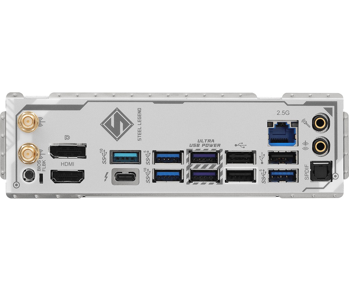 Matična plošča ASRock B860 Steel Legend WiFi, s1851, ATX, 4x DDR5 6