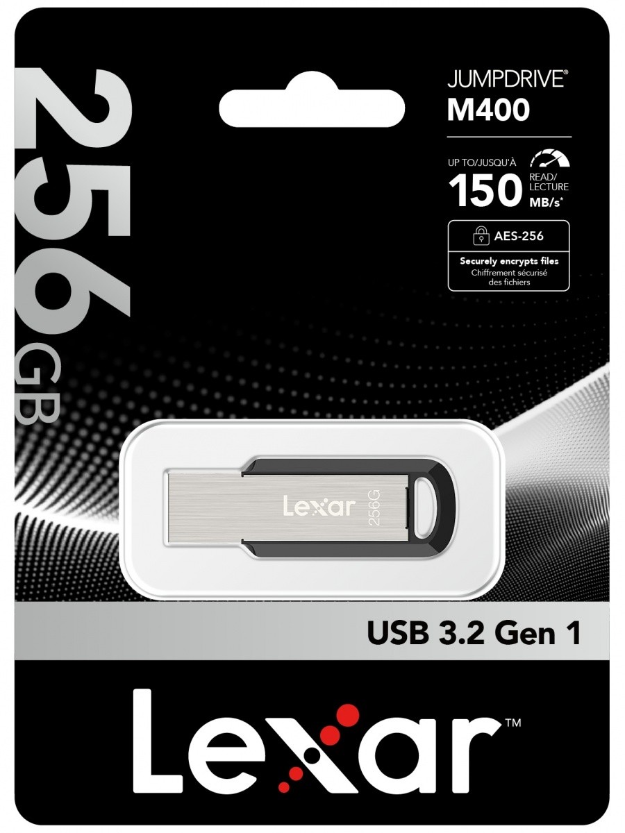 Lexar M400 256GB USB 3.0 spominski ključek, 150MB/s 2