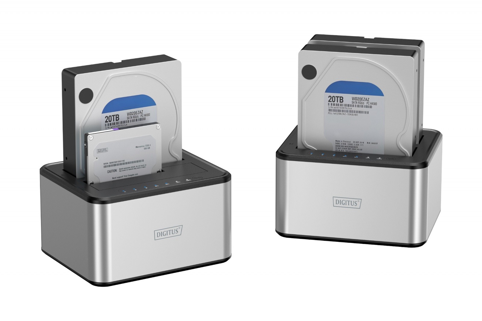 Dokolovska postaja USB 3.0 za 2x SSD/HDD 2.5/3.5" SATA III 2