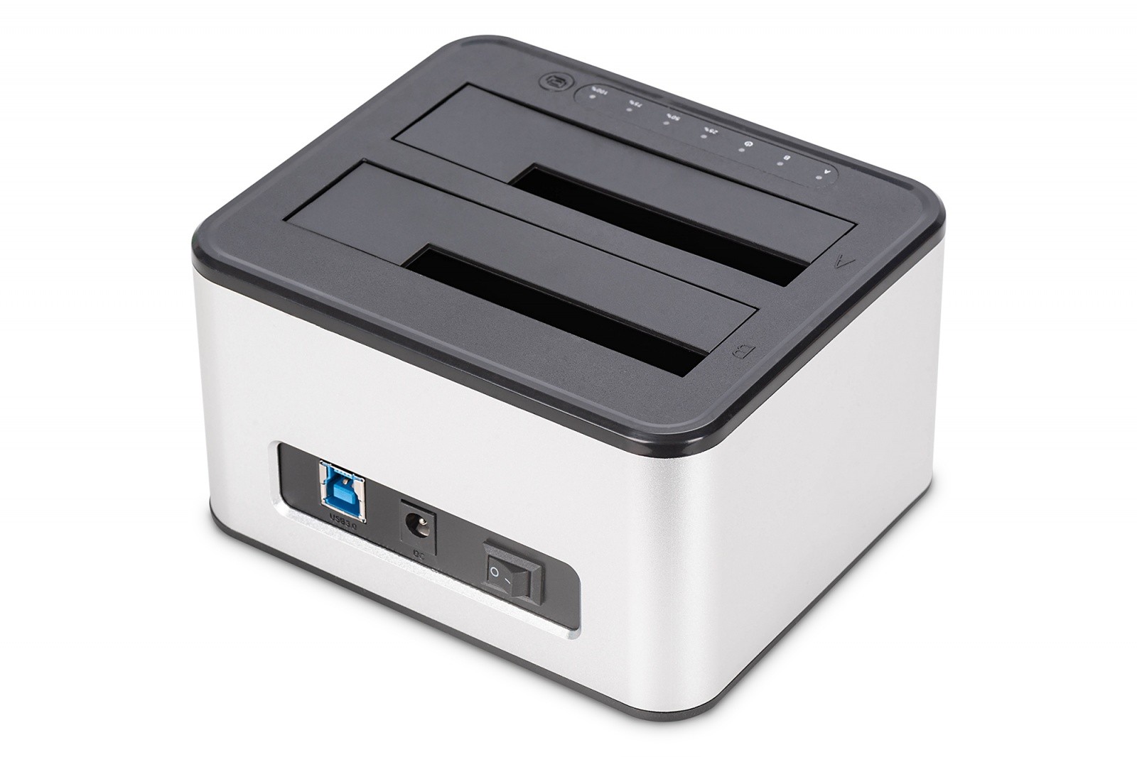 Dokolovska postaja USB 3.0 za 2x SSD/HDD 2.5/3.5" SATA III 3