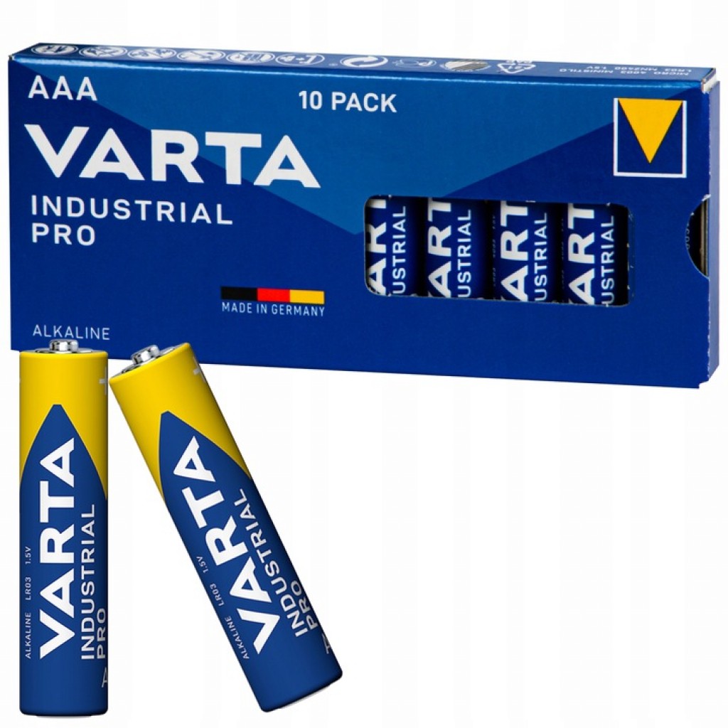 Alkalne baterije AAA R3 Industrial PRO - 10 kosov