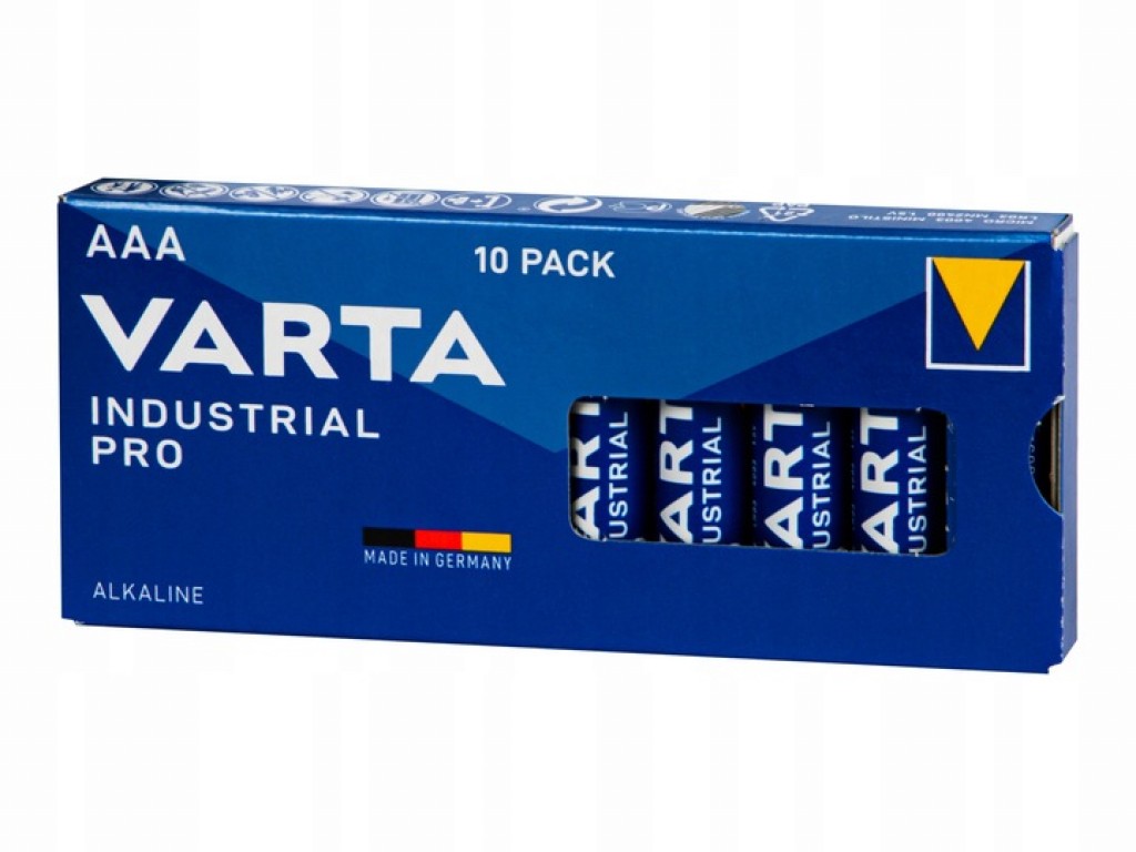 Alkalne baterije AAA R3 Industrial PRO - 10 kosov 2