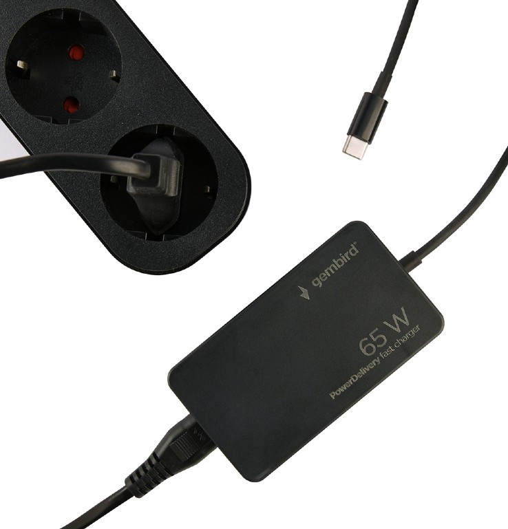 Univerzalni USB-C polnilnik 65W s Power Delivery 2