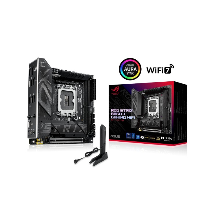 Osnovna plošča ROG STRIX B860-I GAMING WIFI ITX 8
