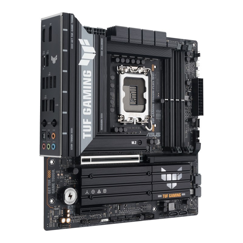 Asus TUF GAMING B860M-PLUS WIFI s1851 mATX matična ploča, 4 DDR5, USB-C