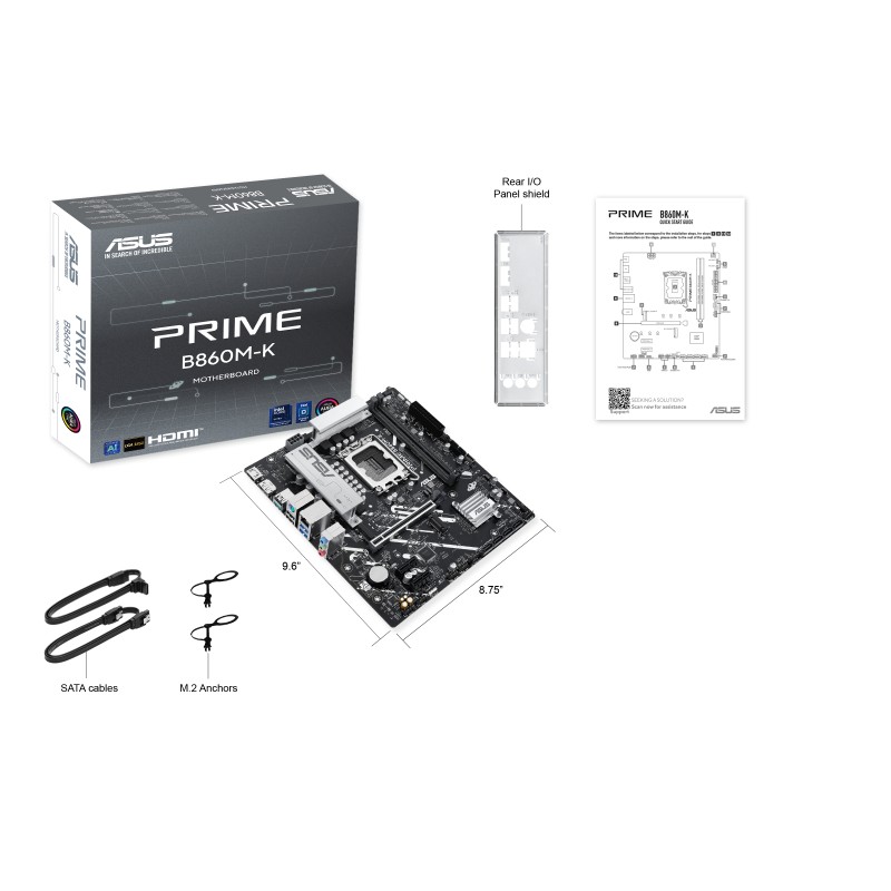 Matična plošča Asus PRIME B860M-K mATX DDR5 4