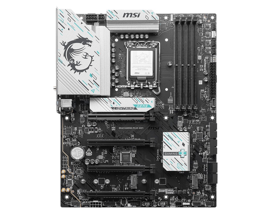 Osnovna plošča B860 GAMING PLUS WIFI ATX 2