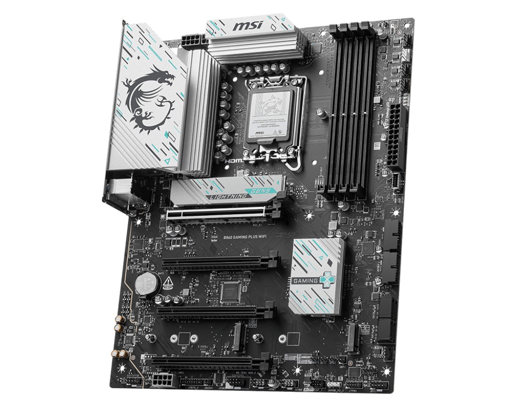 Osnovna plošča B860 GAMING PLUS WIFI ATX 3