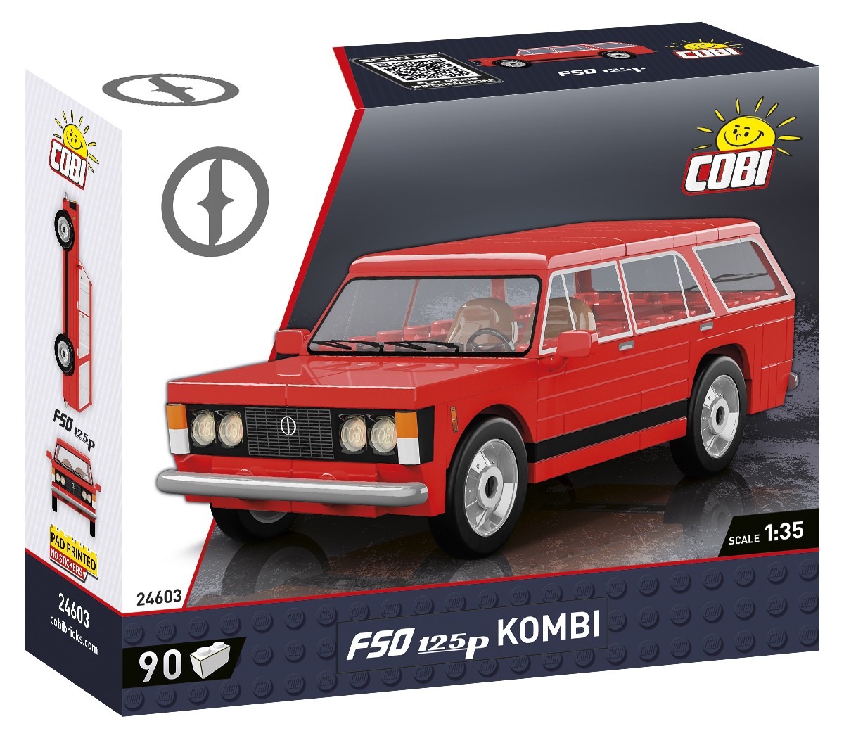 COBI Kocke FSO 125p Kombi, 90 kock