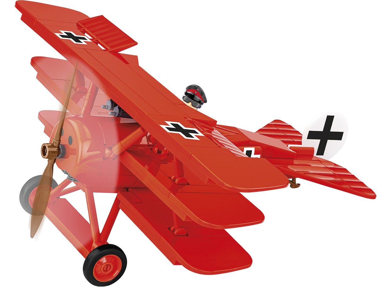 Gradbeni bloki Fokker DR.1 - Rdeči Baron, 221 kosov 4