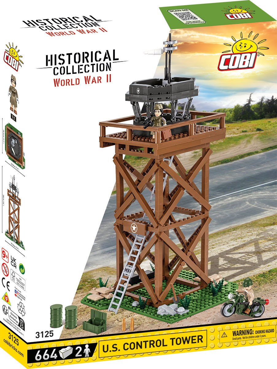 COBI Kocke U.S. Control Tower, 664 kocke