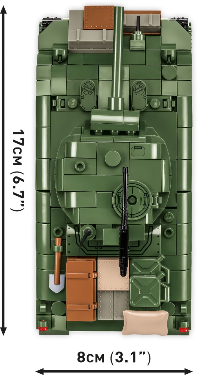 Gradbeni bloki M4A1 Sherman Tank, 663 kosov 5