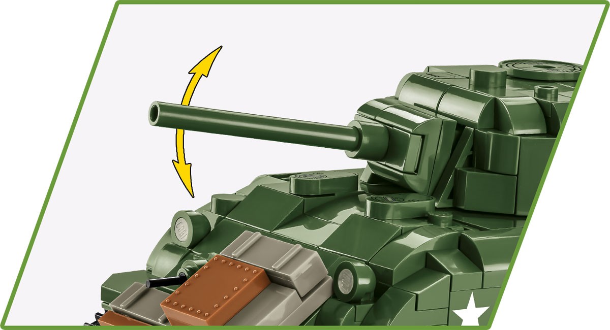 Gradbeni bloki M4A1 Sherman Tank, 663 kosov 6