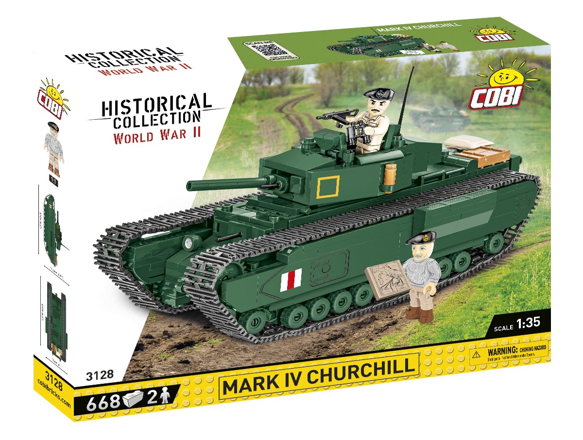 COBI Kocke Mark IV Churchill, 668 kock