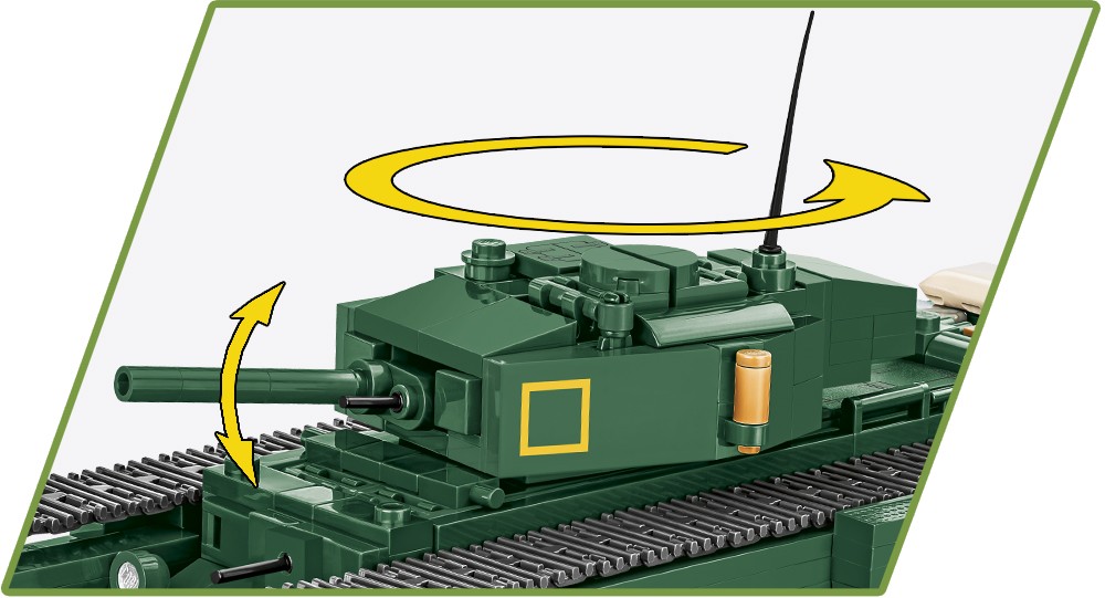 COBI Kocke Mark IV Churchill, 668 kock 8