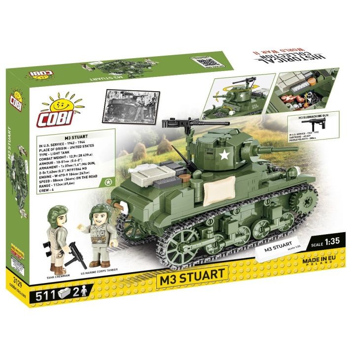 Gradbeni bloki M3 Stuart Tank, 511 kosov 2