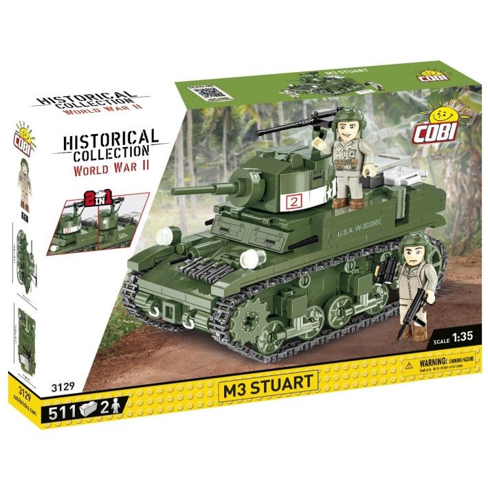 Gradbeni bloki M3 Stuart Tank, 511 kosov