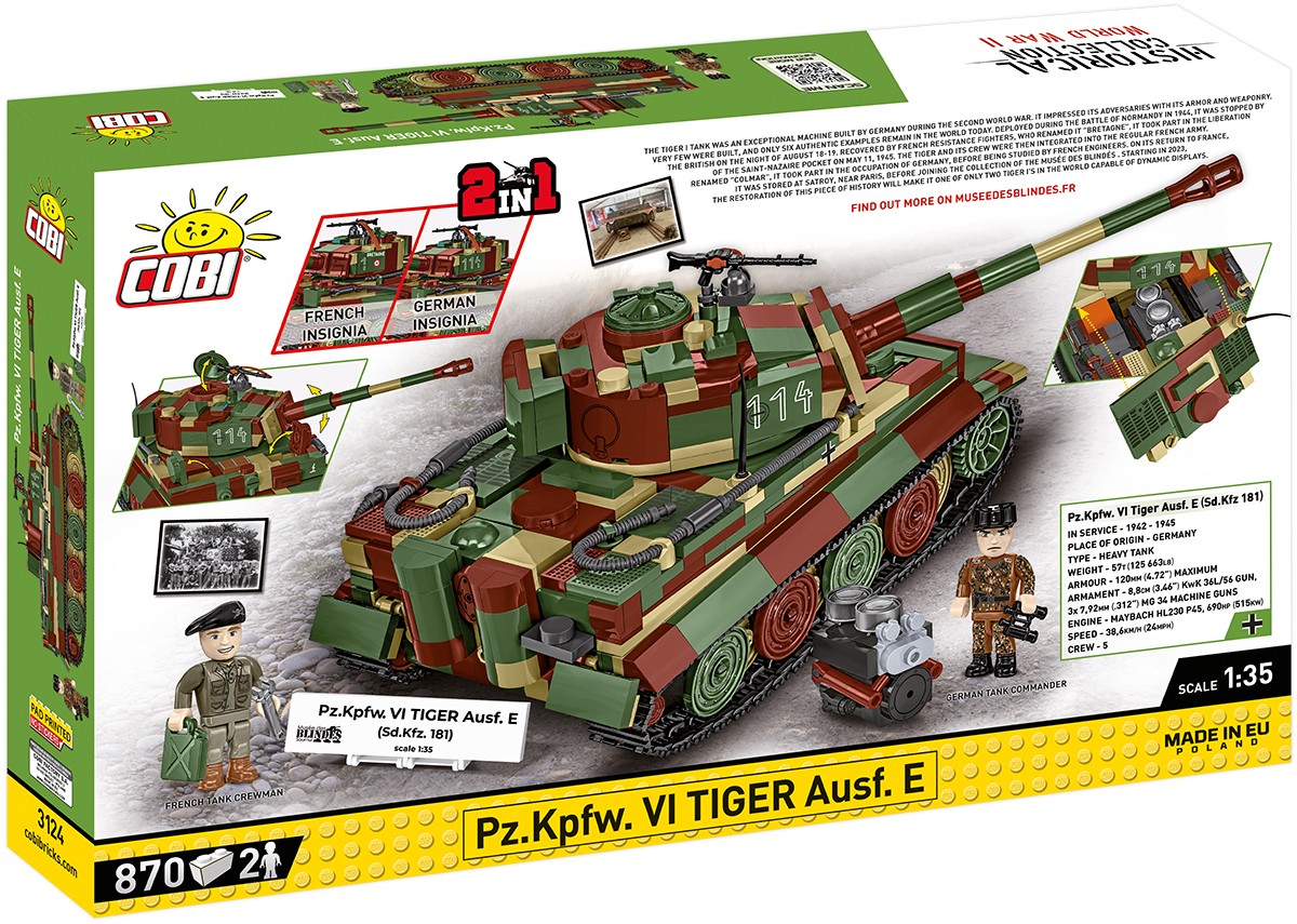 Gradbeni bloki Pz.Kpfw. VI Tiger Ausf. E, 870 kosov 3