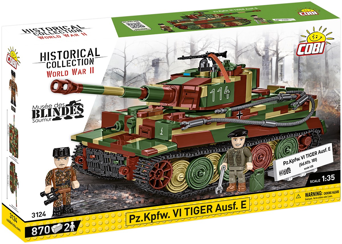 Gradbeni bloki Pz.Kpfw. VI Tiger Ausf. E, 870 kosov