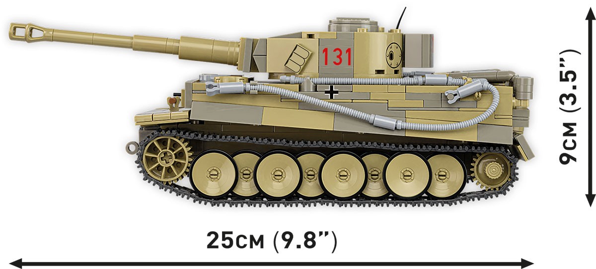 Gradbeni bloki Panzer VI Tiger I #131 4