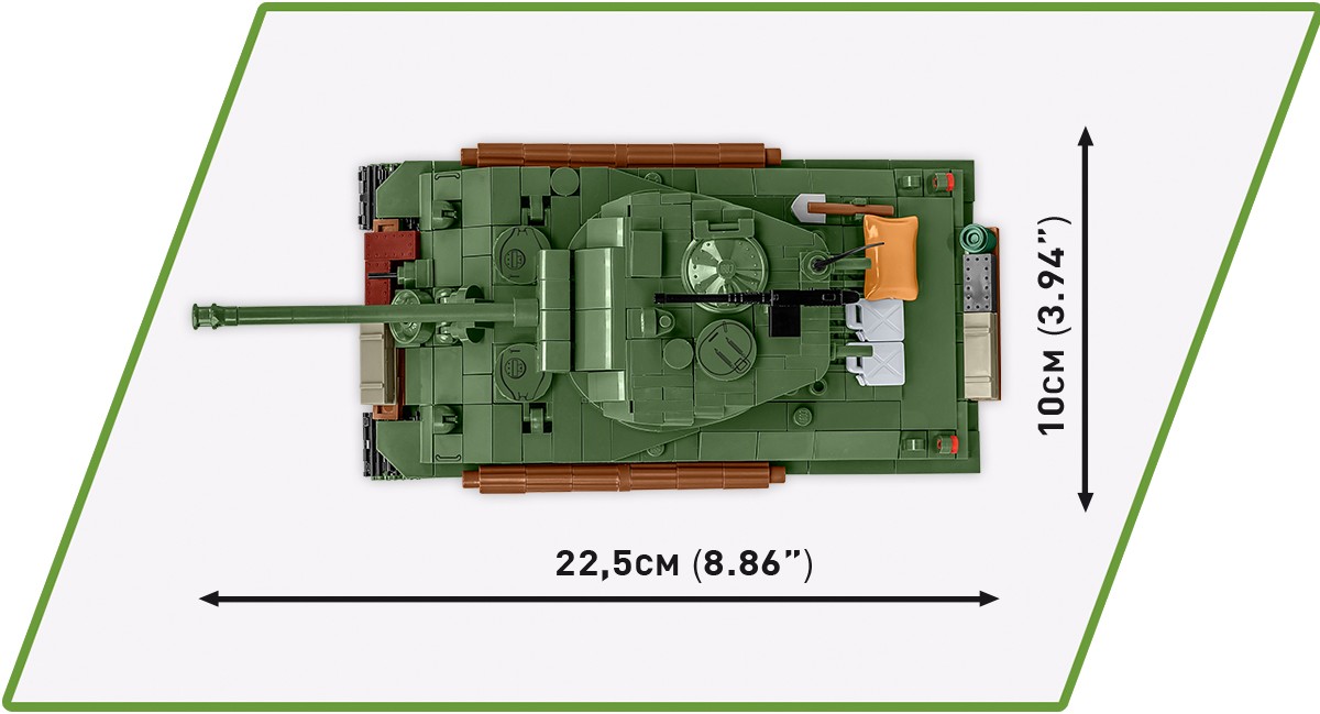Gradbeni bloki Sherman M4A2E8 Tank, 865 kosov 5