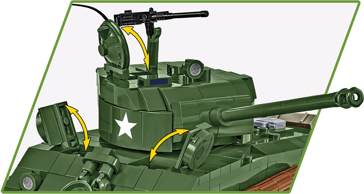 Gradbeni bloki Sherman M4A2E8 Tank, 865 kosov 6