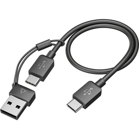 Brezžične slušalke Focus 2 z osnovo za polnjenje, USB-C/A 6