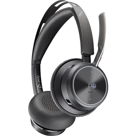 Brezžične slušalke Voyager Focus 2 (Teams) USB-C z osnovo 2