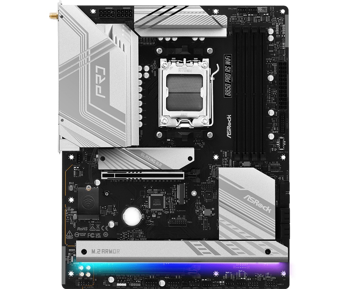 Matična plošča B850 PRO RS WIFI AM5, 4xDDR5, ATX 3