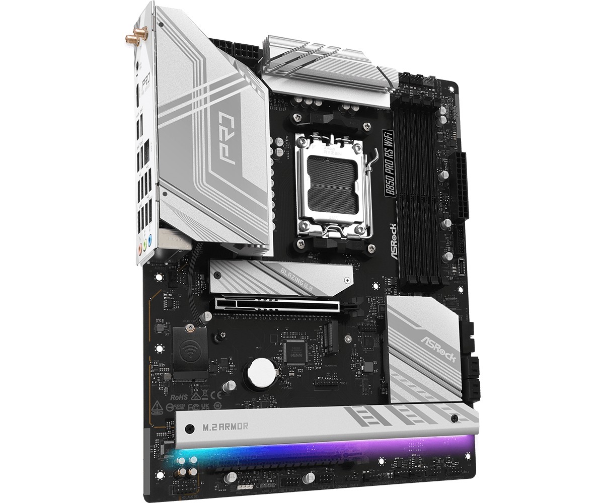 Matična plošča B850 PRO RS WIFI AM5, 4xDDR5, ATX 4