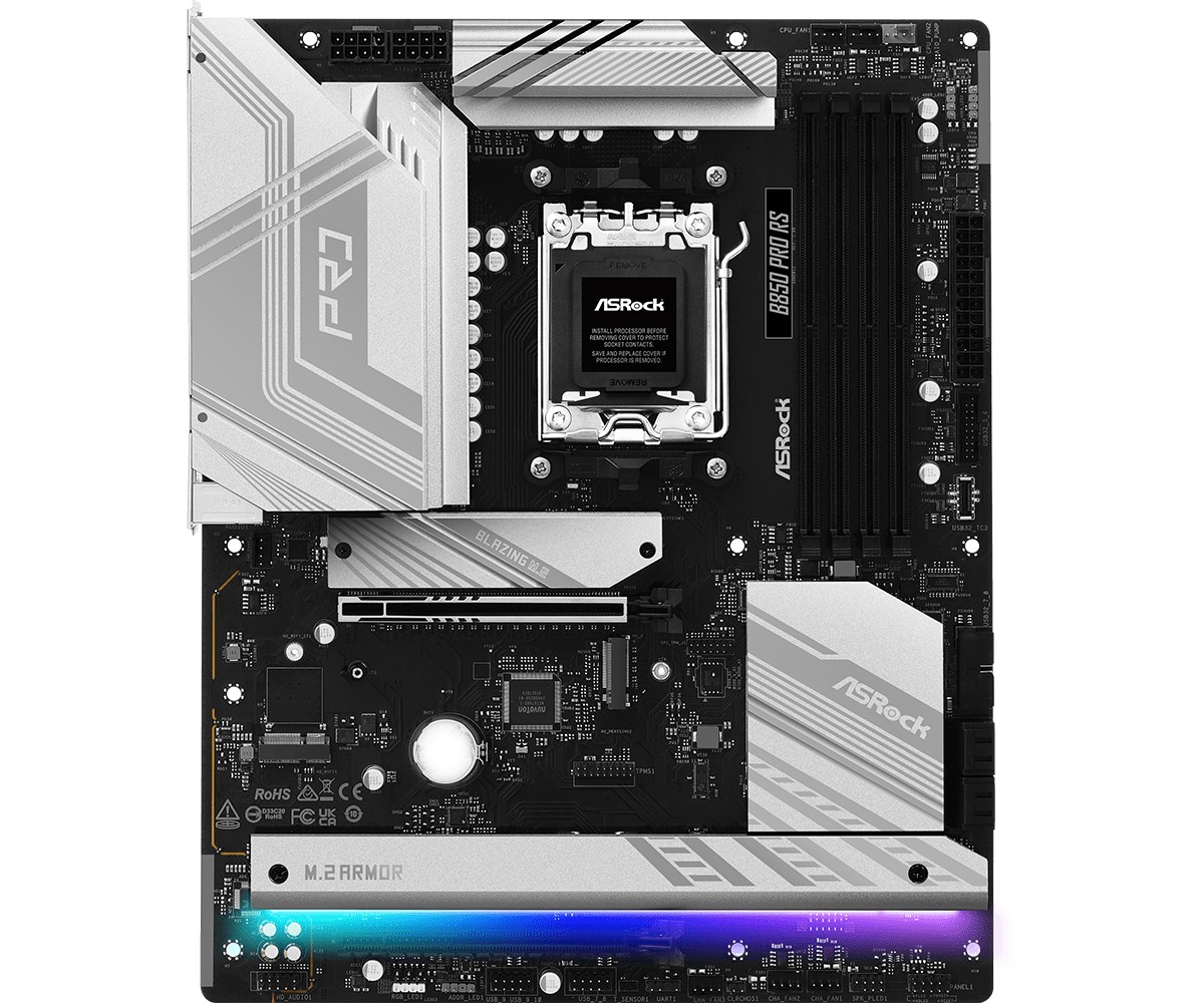 Matična plošča B850 PRO RS AM5, 4xDDR5, ATX 2