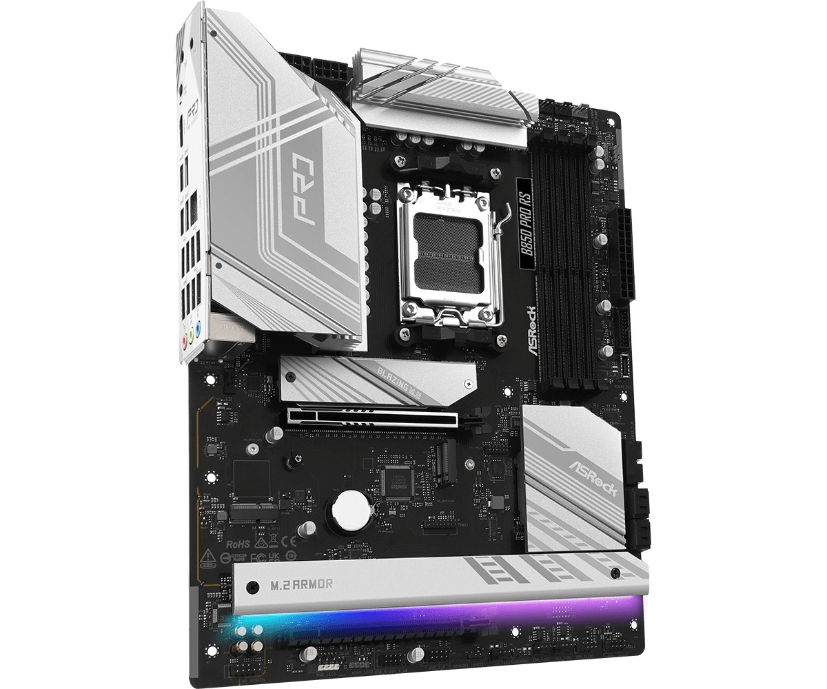 Matična plošča B850 PRO RS AM5, 4xDDR5, ATX 4