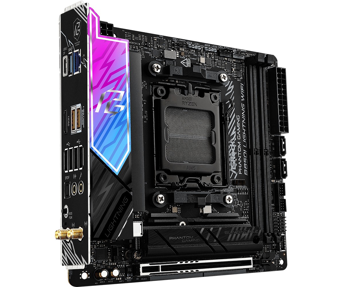 Matična plošča B850I LIGHTNING WIFI AM5, 2xDDR5, ITX 5