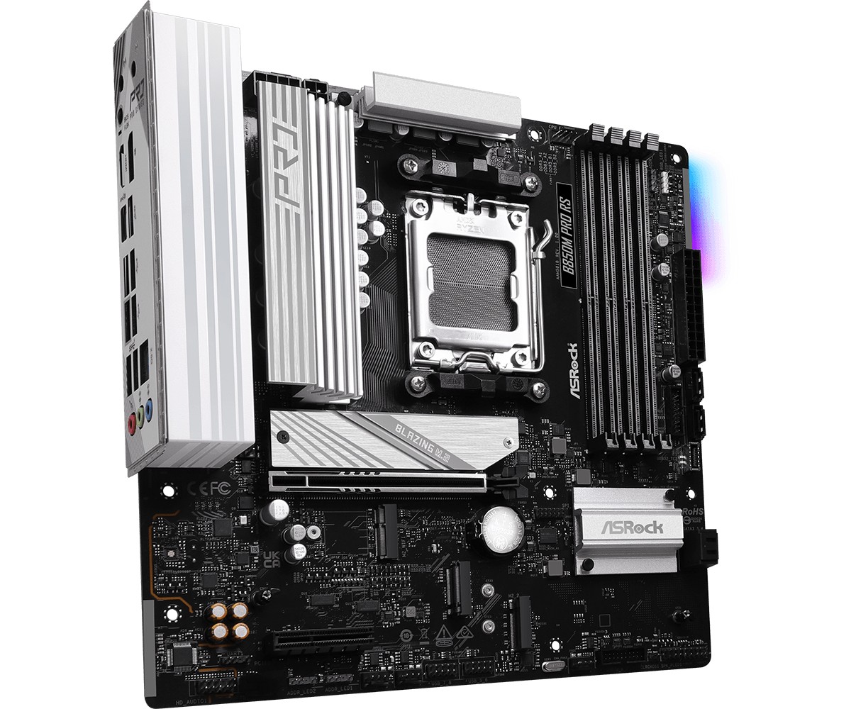 Matična plošča B850M PRO RS AM5, 4xDDR5, mATX 4
