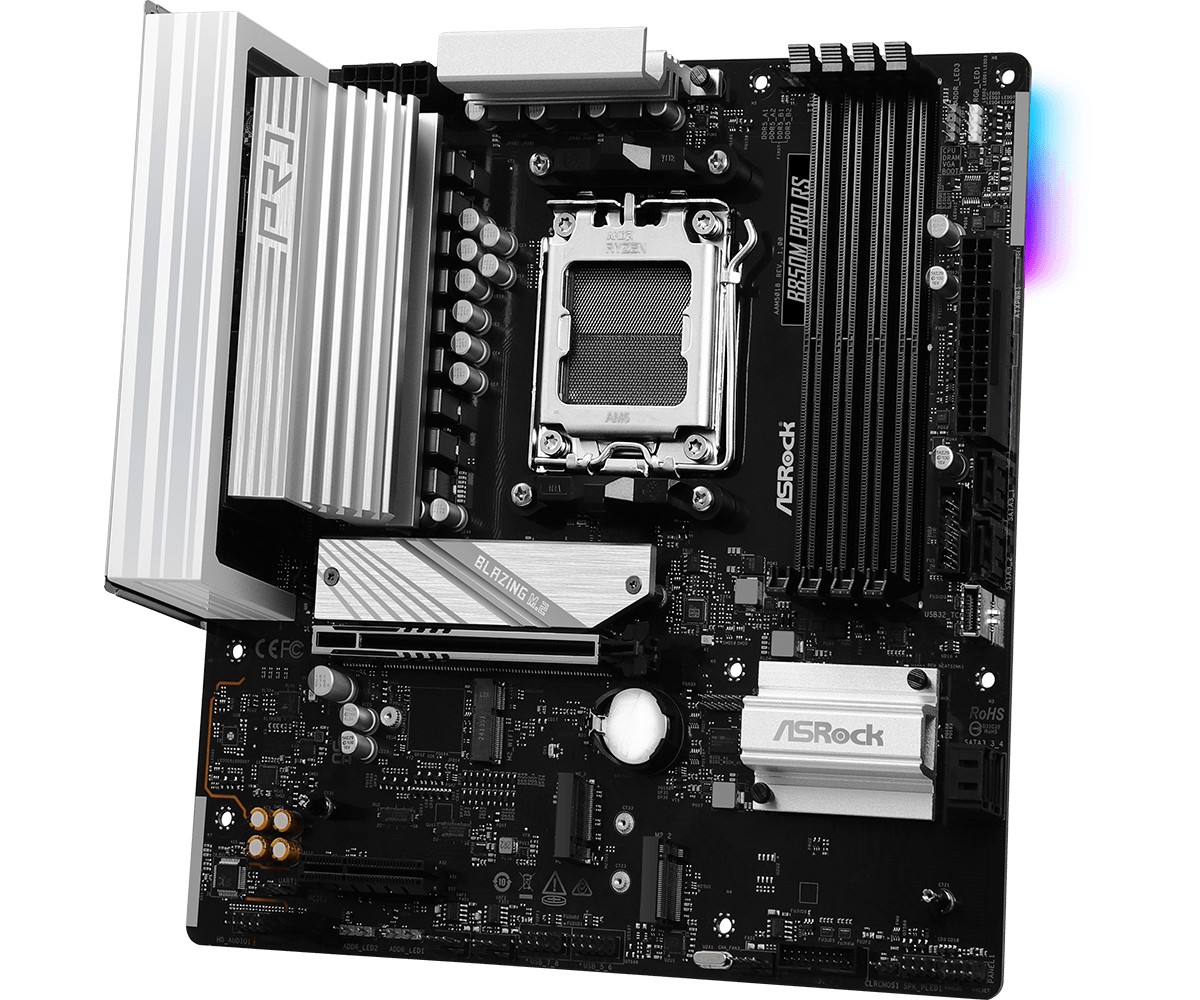 Matična plošča B850M PRO RS AM5, 4xDDR5, mATX 5